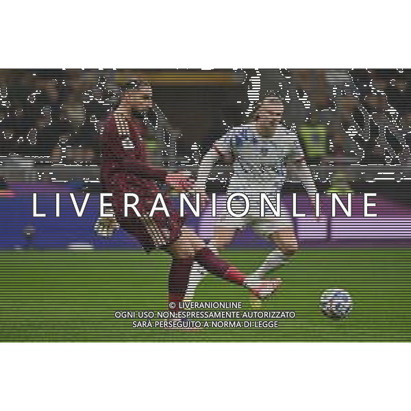 Italia vs Norvegia nella foto Gianluigi Donnarumma (Italia) e dietro Erling Haaland (Norvegia) Milano 16-11-2025 Stadio Giuseppe Meazza - San Siro Italia vs Norvegia Qualificazioni Mondiali 2026 Gruppo I - 10a giornata foto Roberto Garavaglia/Agenzia Aldo Liverani sas