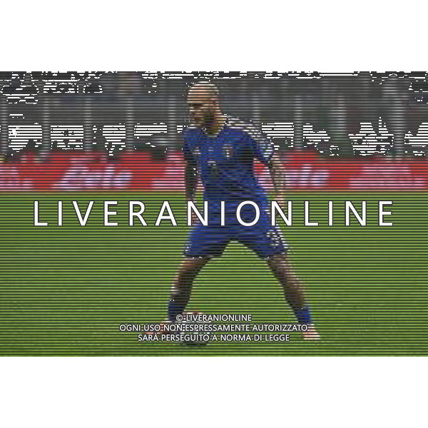 Italia vs Norvegia nella foto Federico Dimarco (Italia) Milano 16-11-2025 Stadio Giuseppe Meazza - San Siro Italia vs Norvegia Qualificazioni Mondiali 2026 Gruppo I - 10a giornata foto Roberto Garavaglia/Agenzia Aldo Liverani sas