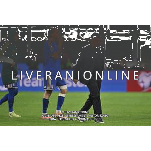 Italia vs Norvegia nella foto Gennaro Gattuso allenatore Italia e Mateo Retegui (Italia) delusione a fine gara Milano 16-11-2025 Stadio Giuseppe Meazza - San Siro Italia vs Norvegia Qualificazioni Mondiali 2026 Gruppo I - 10a giornata foto Roberto Garavaglia/Agenzia Aldo Liverani sas