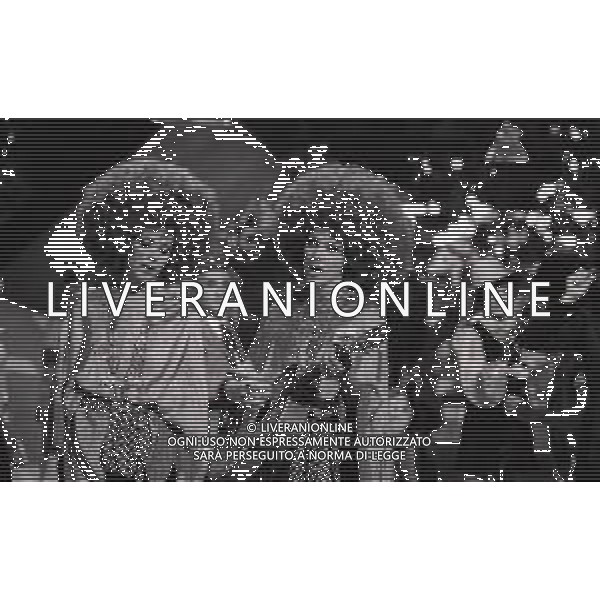 NEG-RETROSPETTIVA ELLEN E ALICE KESSLER BALLERINE NELLA FOTO ELLEN KESSLER E ALICE KESSLER NELL\'ANNO 1969 NELLA TRASMISSIONE CANZONISSIMA AG ALDO LIVERANI SAS 