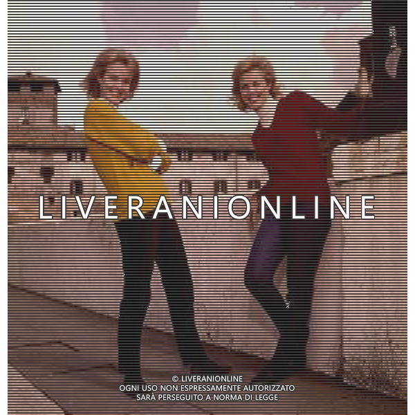 COL-RETROSPETTIVA ALICE E ELLEN KESSLER BALLERINE NELLA FOTO ALICE E ELLEN KESSLER A ROMA AG ALDO LIVERANI SAS