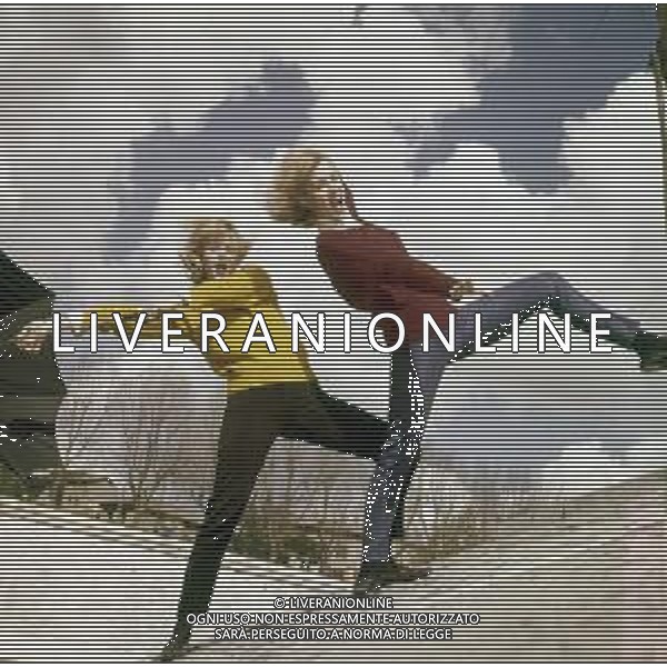 COL-RETROSPETTIVA ALICE E ELLEN KESSLER BALLERINE NELLA FOTO ALICE E ELLEN KESSLER A ROMA AG ALDO LIVERANI SAS