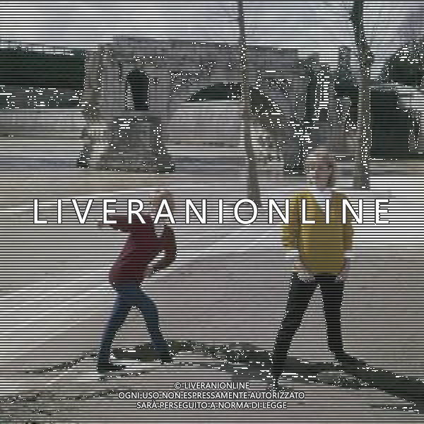 COL-RETROSPETTIVA ALICE E ELLEN KESSLER BALLERINE NELLA FOTO ALICE E ELLEN KESSLER A ROMA AG ALDO LIVERANI SAS