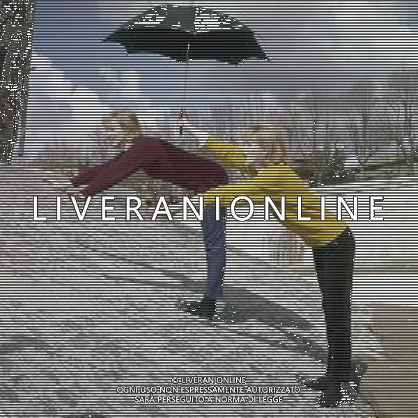 COL-RETROSPETTIVA ALICE E ELLEN KESSLER BALLERINE NELLA FOTO ALICE E ELLEN KESSLER A ROMA AG ALDO LIVERANI SAS