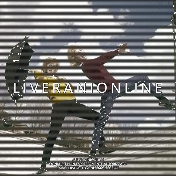 COL-RETROSPETTIVA ALICE E ELLEN KESSLER BALLERINE NELLA FOTO ALICE E ELLEN KESSLER A ROMA AG ALDO LIVERANI SAS