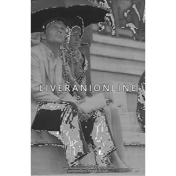 NEG-RETROSPETTIVA ELLEN KESSLER BALLERINA NELLA FOTO ELLEN KESSLER CON UMBERTO ORSINI A ROMA NELL\'ANNO 1968 AG ALDO LIVERANI SAS