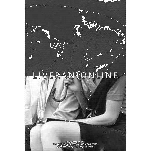 NEG-RETROSPETTIVA ELLEN KESSLER BALLERINA NELLA FOTO ELLEN KESSLER CON UMBERTO ORSINI A ROMA NELL\'ANNO 1968 AG ALDO LIVERANI SAS