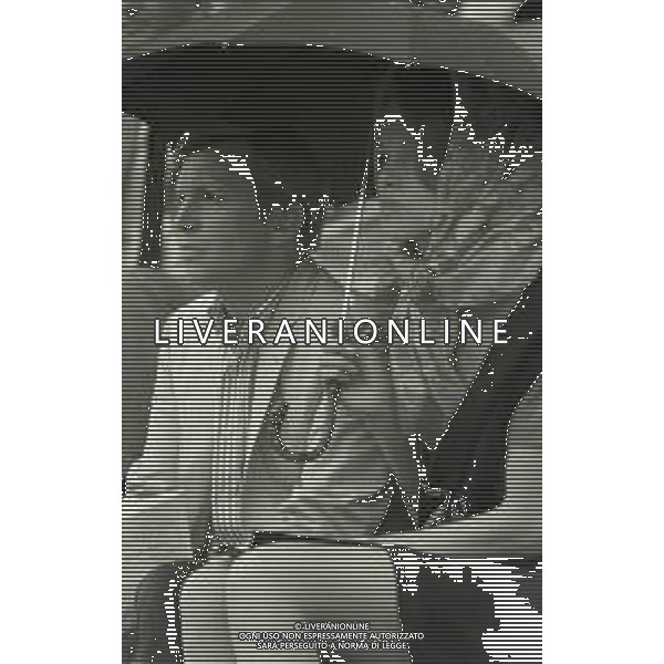 NEG-RETROSPETTIVA ELLEN KESSLER BALLERINA NELLA FOTO ELLEN KESSLER CON UMBERTO ORSINI A ROMA NELL\'ANNO 1968 AG ALDO LIVERANI SAS