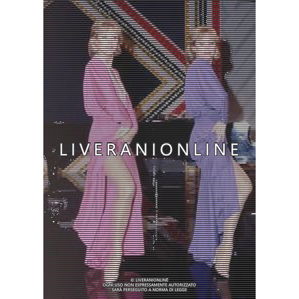 DIAP-RETROSPETTIVA GEMELLE ALICE E ELLEN KESSLER BELLERINE NELLA FOTO ALICE E ELLEN KESSLER A ROMA NELL\'ANNO 1989 AG ALDO LIVERANI SAS