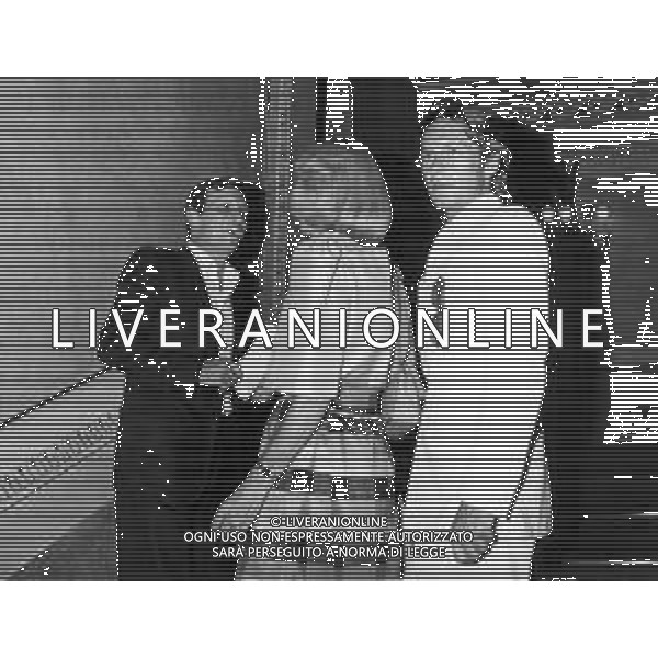 Le Gemelle Alice e Ellen Kessler, ballerine e cantanti tedesche - RETROSPETTIVA nella foto Ellen con Umberto Orsini e Helmut Berger a Venezia nell’anno 1980 ©ARCHIVIO / AGENZIA ALDO LIVERANI SAS