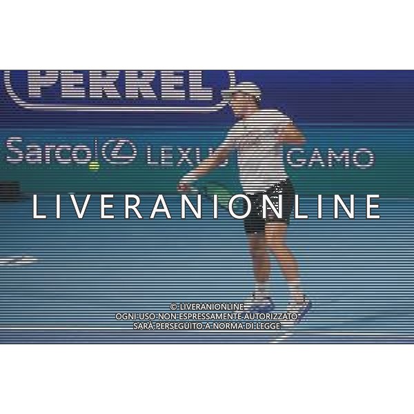 TVRCOR 17-11-2025 – Internazionali di Tennis di Bergamo – Atp Challenger Tour – Chrous Life Arena Bergamo (BG) nella foto Michele RIBECAI (ITA) ©TVRCOR Roberta Corradin - AG ALDO LIVERANI SAS