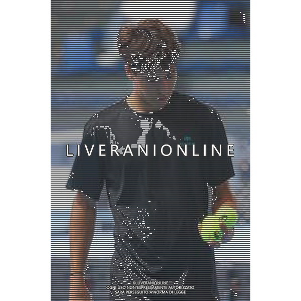 TVRCOR 17-11-2025 – Internazionali di Tennis di Bergamo – Atp Challenger Tour – Chrous Life Arena Bergamo (BG) nella foto Sergio CALLEJON HERNANDO (ESP) ©TVRCOR Roberta Corradin - AG ALDO LIVERANI SAS