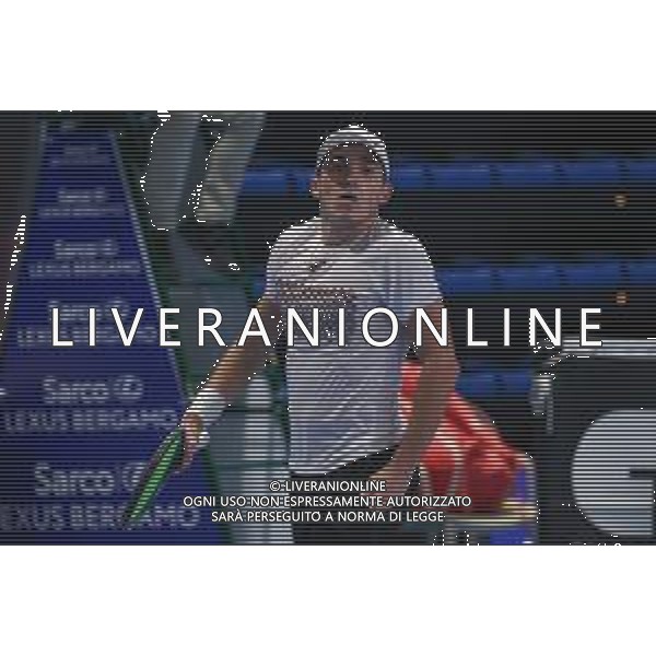 TVRCOR 17-11-2025 – Internazionali di Tennis di Bergamo – Atp Challenger Tour – Chrous Life Arena Bergamo (BG) nella foto Michele RIBECAI (ITA) ©TVRCOR Roberta Corradin - AG ALDO LIVERANI SAS