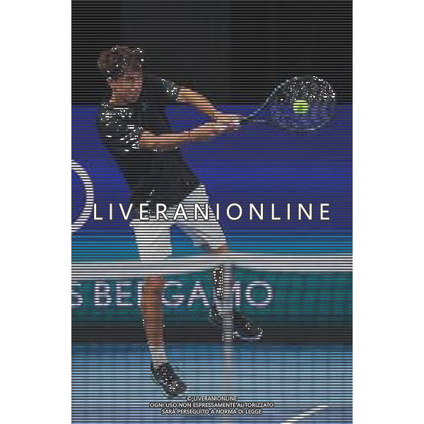 TVRCOR 17-11-2025 – Internazionali di Tennis di Bergamo – Atp Challenger Tour – Chrous Life Arena Bergamo (BG) nella foto Sergio CALLEJON HERNANDO (ESP) ©TVRCOR Roberta Corradin - AG ALDO LIVERANI SAS