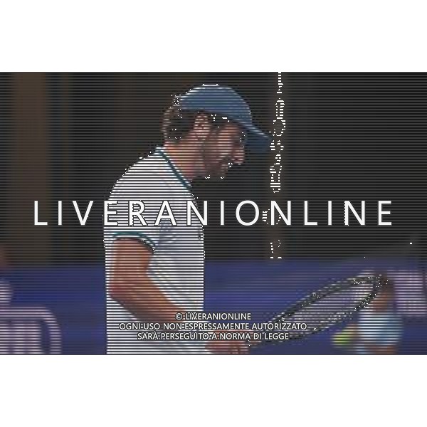 TVRCOR 17-11-2025 – Internazionali di Tennis di Bergamo – Atp Challenger Tour – Chrous Life Arena Bergamo (BG) nella foto Buvaysar GADAMAURI (BEL) ©TVRCOR Roberta Corradin - AG ALDO LIVERANI SAS