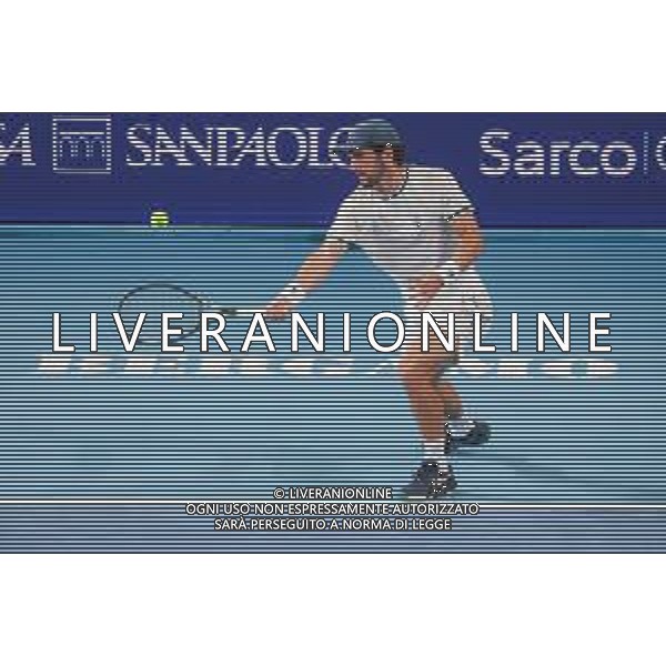 TVRCOR 17-11-2025 – Internazionali di Tennis di Bergamo – Atp Challenger Tour – Chrous Life Arena Bergamo (BG) nella foto Buvaysar GADAMAURI (BEL) ©TVRCOR Roberta Corradin - AG ALDO LIVERANI SAS