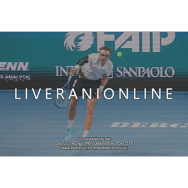 TVRCOR 17-11-2025 – Internazionali di Tennis di Bergamo – Atp Challenger Tour – Chrous Life Arena Bergamo (BG) nella foto Milos KAROL (SVK) ©TVRCOR Roberta Corradin - AG ALDO LIVERANI SAS