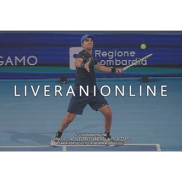 TVRCOR 17-11-2025 – Internazionali di Tennis di Bergamo – Atp Challenger Tour – Chrous Life Arena Bergamo (BG) nella foto Andrea GUERRIERI (ITA) ©TVRCOR Roberta Corradin - AG ALDO LIVERANI SAS