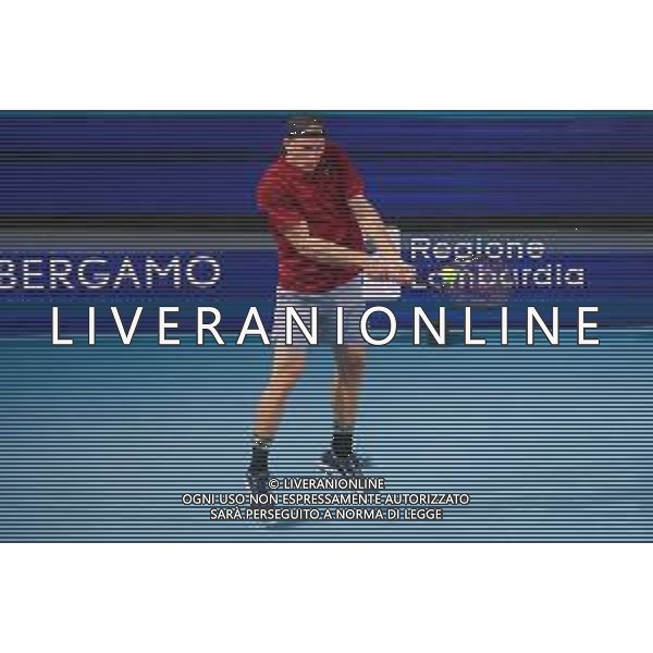 TVRCOR 17-11-2025 – Internazionali di Tennis di Bergamo – Atp Challenger Tour – Chrous Life Arena Bergamo (BG) nella foto Anton MATUSEVICH (GBR) ©TVRCOR Roberta Corradin - AG ALDO LIVERANI SAS