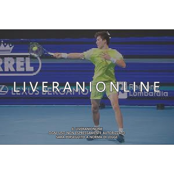TVRCOR 17-11-2025 – Internazionali di Tennis di Bergamo – Atp Challenger Tour – Chrous Life Arena Bergamo (BG) nella foto Beibit ZHUKAYEV (KAZ) ©TVRCOR Roberta Corradin - AG ALDO LIVERANI SAS
