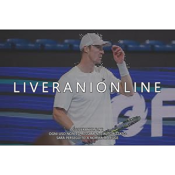 TVRCOR 17-11-2025 – Internazionali di Tennis di Bergamo – Atp Challenger Tour – Chrous Life Arena Bergamo (BG) nella foto Jan CHOINSKI (GBR) ©TVRCOR Roberta Corradin - AG ALDO LIVERANI SAS