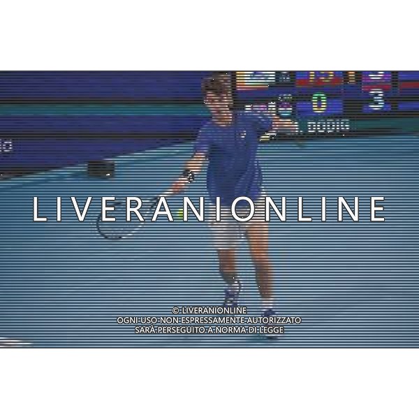 TVRCOR 17-11-2025 – Internazionali di Tennis di Bergamo – Atp Challenger Tour – Chrous Life Arena Bergamo (BG) nella foto Matej DODIG (CRO) ©TVRCOR Roberta Corradin - AG ALDO LIVERANI SAS