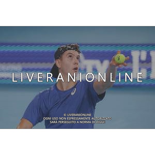 TVRCOR 17-11-2025 – Internazionali di Tennis di Bergamo – Atp Challenger Tour – Chrous Life Arena Bergamo (BG) nella foto Matej DODIG (CRO) ©TVRCOR Roberta Corradin - AG ALDO LIVERANI SAS