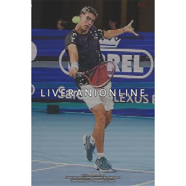 TVRCOR 18-11-2025 – Internazionali di Tennis di Bergamo – Atp Challenger Tour – Chrous Life Arena Bergamo (BG) nella foto Pierluigi BASILE (ITA) FOTO ROBERTA CORRADIN-AG ALDO LIVERANI SAS