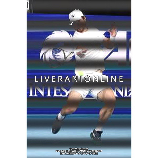 TVRCOR 18-11-2025 – Internazionali di Tennis di Bergamo – Atp Challenger Tour – Chrous Life Arena Bergamo (BG) nella foto Buvaysar GADAMAURI (BEL) FOTO ROBERTA CORRADIN-AG ALDO LIVERANI SAS