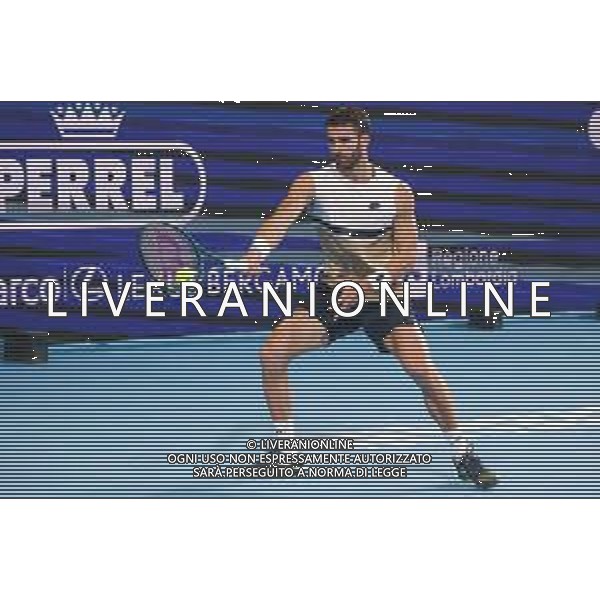 TVRCOR 18-11-2025 – Internazionali di Tennis di Bergamo – Atp Challenger Tour – Chrous Life Arena Bergamo (BG) nella foto Andrea PELLEGRINO (ITA) FOTO ROBERTA CORRADIN-AG ALDO LIVERANI SAS