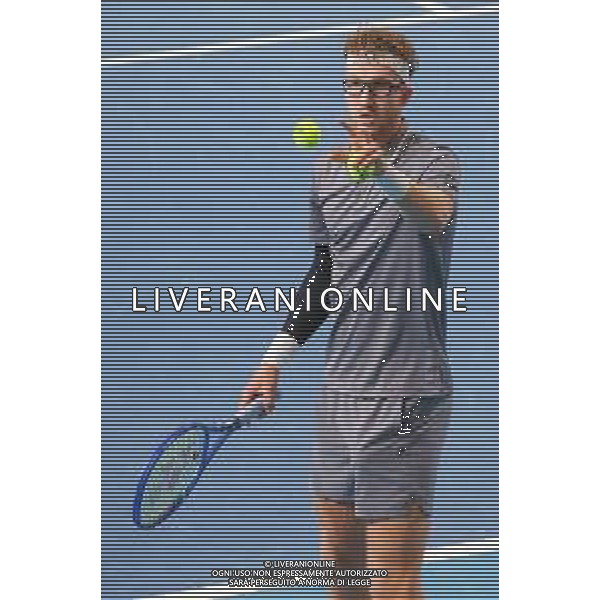 TVRCOR 18-11-2025 – Internazionali di Tennis di Bergamo – Atp Challenger Tour – Chrous Life Arena Bergamo (BG) nella foto Milos KAROL (SVK) FOTO ROBERTA CORRADIN-AG ALDO LIVERANI SAS