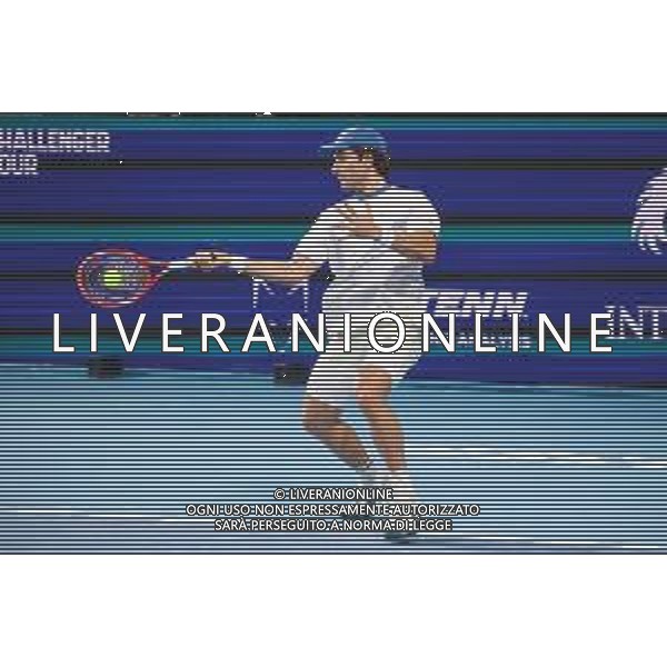 TVRCOR 18-11-2025 – Internazionali di Tennis di Bergamo – Atp Challenger Tour – Chrous Life Arena Bergamo (BG) nella foto Francesco Passaro (ITA) FOTO ROBERTA CORRADIN-AG ALDO LIVERANI SAS