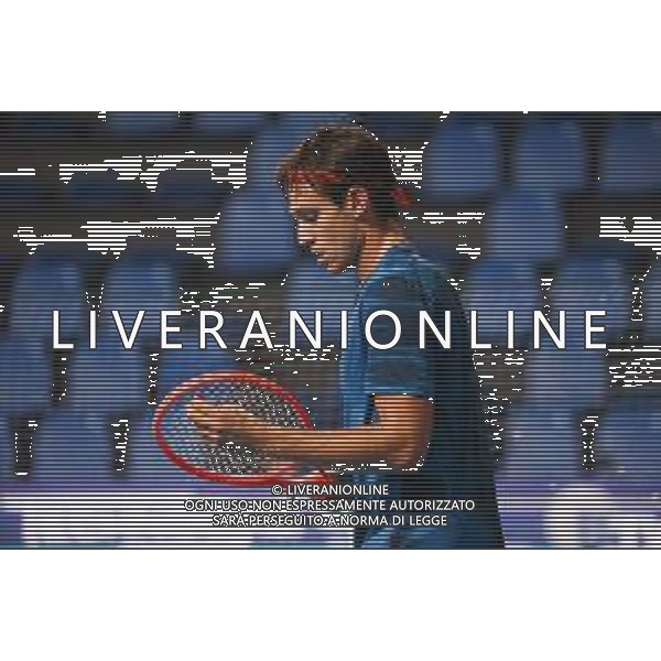 TVRCOR 18-11-2025 – Internazionali di Tennis di Bergamo – Atp Challenger Tour – Chrous Life Arena Bergamo (BG) nella foto Fausto Tabacco (ITA) FOTO ROBERTA CORRADIN-AG ALDO LIVERANI SAS