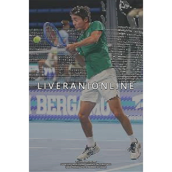 TVRCOR 18-11-2025 – Internazionali di Tennis di Bergamo – Atp Challenger Tour – Chrous Life Arena Bergamo (BG) nella foto Shintaro MOCHIZUKI (JPN) FOTO ROBERTA CORRADIN-AG ALDO LIVERANI SAS
