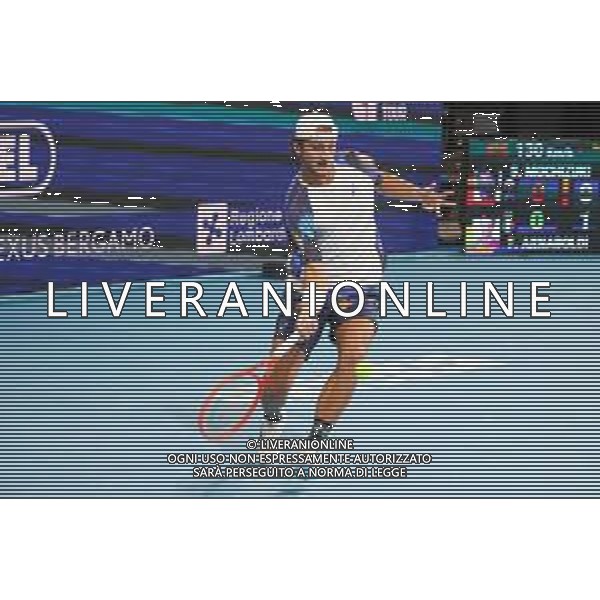 TVRCOR 18-11-2025 – Internazionali di Tennis di Bergamo – Atp Challenger Tour – Chrous Life Arena Bergamo (BG) nella foto Federico Arnaboldi (ITA) FOTO ROBERTA CORRADIN-AG ALDO LIVERANI SAS
