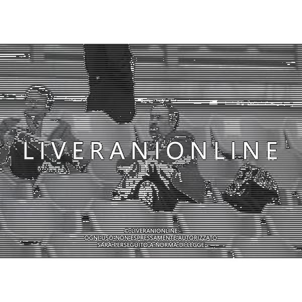 NEG-20-02-1994 ROMA CAMPIONATO DI CALCIO SERIE A LAZIO-MILAN 0-1 NELLA FOTO OTTAVIANA DEL TURCO IN TRIBUNA AG ALDO LIVERANI SAS