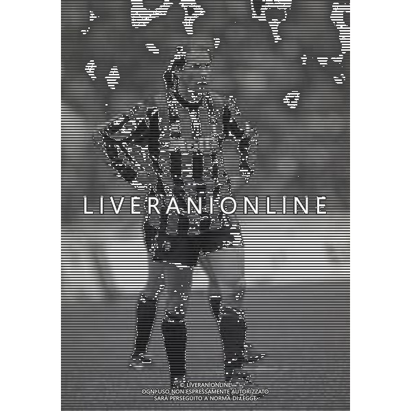 NEG-20-02-1994 ROMA CAMPIONATO DI CALCIO SERIE A LAZIO-MILAN 0-1 NELLA FOTO FRANCO BARESI AG ALDO LIVERANI SAS