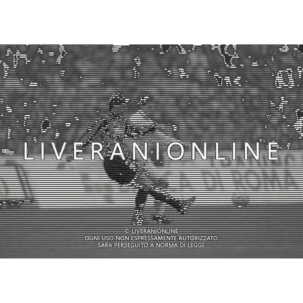 NEG-20-02-1994 ROMA CAMPIONATO DI CALCIO SERIE A LAZIO-MILAN 0-1 NELLA FOTO DEMETRIO ALBERTINI E GIUSEPPE SIGNORI AG ALDO LIVERANI SAS