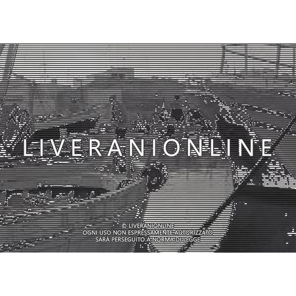 NEG MAZZARA DEL VALLO- I PESCHERECCI FERMI PER LA CRISI DELLA PESCA NELL\'ANNO 1982 AG ALDO LIVERANI SAS