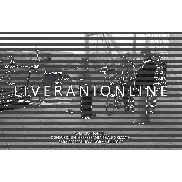 NEG MAZZARA DEL VALLO- I PESCHERECCI FERMI PER LA CRISI DELLA PESCA NELL\'ANNO 1982 AG ALDO LIVERANI SAS