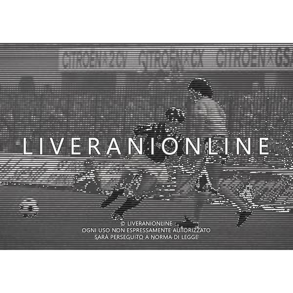 NEG-1982-1983 -MILANO COPPA ITALIA MILAN-VERONA 3-3 NELLA FOTO ALBERICO EVANI AG ALDO LIVERANI SAS