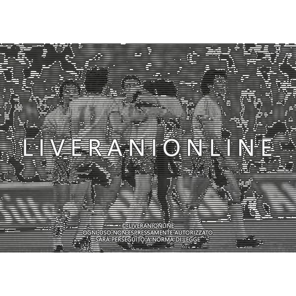 NEG-1982-1983 -MILANO COPPA ITALIA MILAN-VERONA 3-3 NELLA FOTO DOPO GOAL VERONA AG ALDO LIVERANI SAS