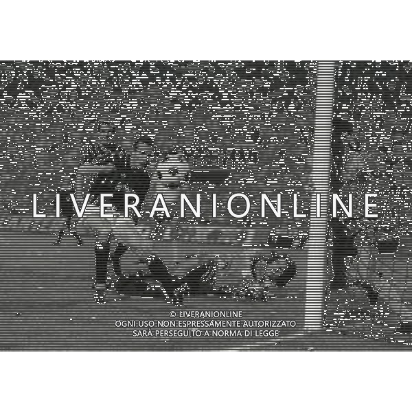 NEG-1982-1983 -MILANO COPPA ITALIA MILAN-VERONA 3-3 NELLA FOTO CLAUDIO GARELLA E OSCAR DAMIANI AG ALDO LIVERANI SAS