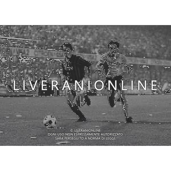 NEG-1982-1983 -MILANO COPPA ITALIA MILAN-VERONA 3-3 NELLA FOTO ANDREA ICARDI E EMIDIO ODDI AG ALDO LIVERANI SAS