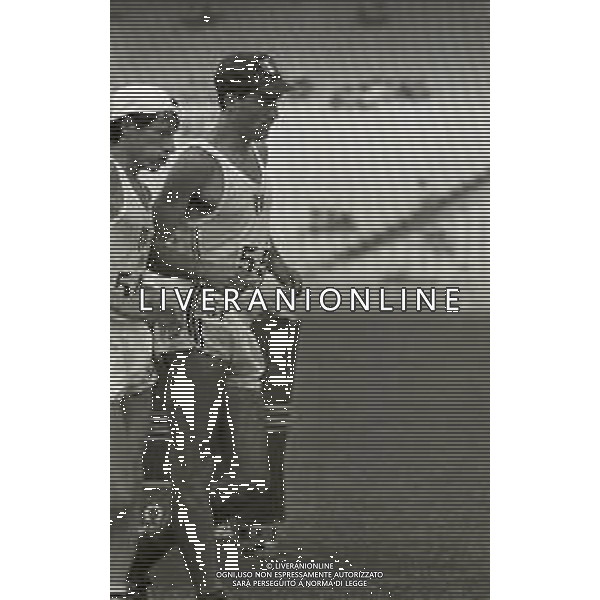 NEG-RETROSPETTIVA MAURIZIO DAMILANO ATLETA NELLA FOTO MAURIZIO DAMILANO AD ATENE AI CAMPIONATI EURPEI DI ATLETICA NELL\'ANNO 1982 AG ALDO LIVERANI SAS