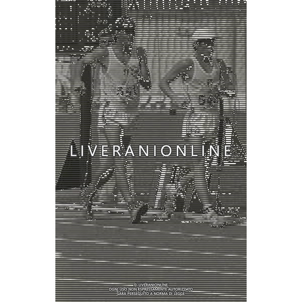 NEG-RETROSPETTIVA MAURIZIO DAMILANO ATLETA NELLA FOTO MAURIZIO DAMILANO AD ATENE AI CAMPIONATI EURPEI DI ATLETICA NELL\'ANNO 1982 AG ALDO LIVERANI SAS