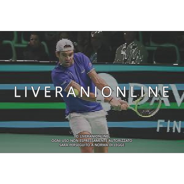 TVRCOR 19-11-2025 – 2025 Davis Cup Finals - Final Eight Bologna (BO) – SuperTennis Arena di BolognaFiere - Italia vs Austria nella foto Matteo Berrettini (ITA) FOTO ROBERTA CORRADIN-AG ALDO LIVERANI SAS