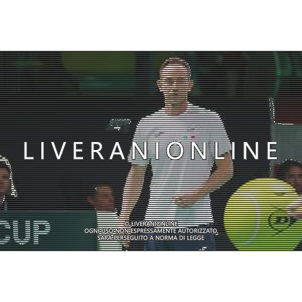 TVRCOR 19-11-2025 – 2025 Davis Cup Finals - Final Eight Bologna (BO) – SuperTennis Arena di BolognaFiere - Italia vs Austria nella foto Capitano Filippo Volandri (ITA) FOTO ROBERTA CORRADIN-AG ALDO LIVERANI SAS