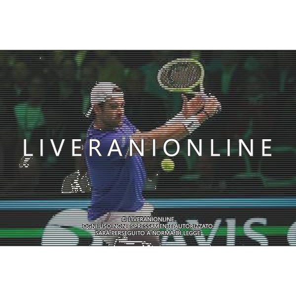 TVRCOR 19-11-2025 – 2025 Davis Cup Finals - Final Eight Bologna (BO) – SuperTennis Arena di BolognaFiere - Italia vs Austria nella foto Matteo Berrettini (ITA) FOTO ROBERTA CORRADIN-AG ALDO LIVERANI SAS