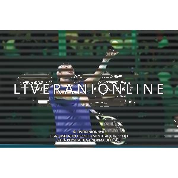 TVRCOR 19-11-2025 – 2025 Davis Cup Finals - Final Eight Bologna (BO) – SuperTennis Arena di BolognaFiere - Italia vs Austria nella foto Matteo Berrettini (ITA) FOTO ROBERTA CORRADIN-AG ALDO LIVERANI SAS